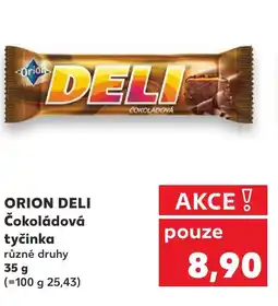 Kaufland ORION Deli Čokoládová tyčinka nabídka