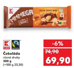 Kaufland Čokoláda nabídka
