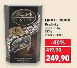 Kaufland LINDT LINDOR Pralinky nabídka