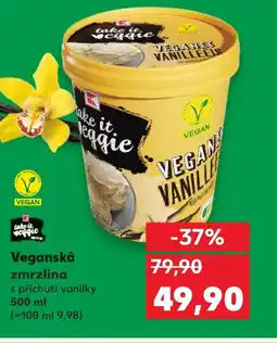 Kaufland Veganská zmrzlina nabídka