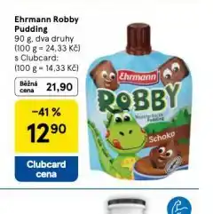 Tesco Ehrmann robby pudding nabídka