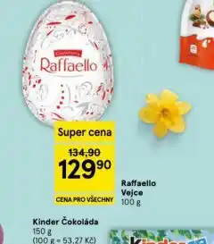 Tesco Raffaello vejce nabídka