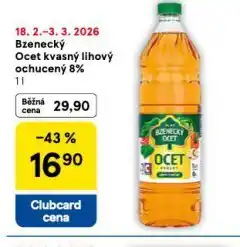 Tesco Bzenecký ocet kvasný lihový ochucený 8% nabídka