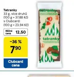 Tesco Tatranky nabídka