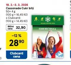 Tesco Cassonade cukr bílý nabídka