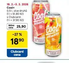 Tesco Cool+ nabídka