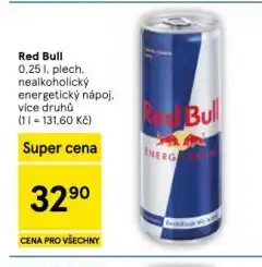 Tesco Red bull nabídka