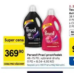 Tesco Perwoll speciální gel na praní nabídka