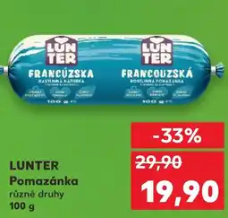 Kaufland LUNTER Pomazánka nabídka