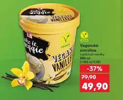 Kaufland Veganská zmrzlina nabídka