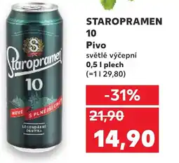 Kaufland STAROPRAMEN 10 Pivo nabídka