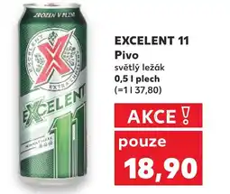Kaufland EXCELENT 11 Pivo nabídka