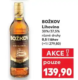 Kaufland BOŽKOV Lihovina nabídka