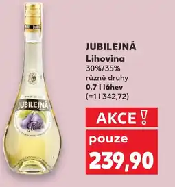 Kaufland JUBILEJNÁ Lihovina nabídka