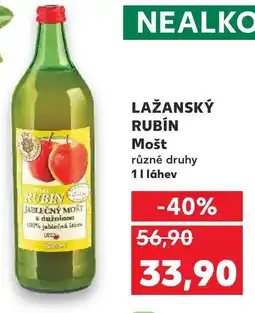 Kaufland LAŽANSKÝ RUBÍN Mošt nabídka