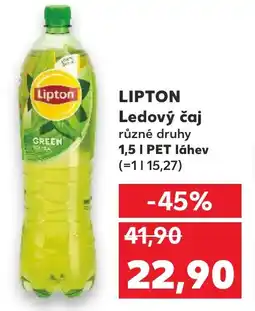 Kaufland LIPTON Ledový čaj nabídka