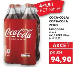 Kaufland COCA-COLA/ COCA-COLA Zero Limonáda nabídka