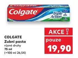 Kaufland COLGATE Zubní pasta nabídka