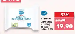 Kaufland Bevola Vlhčené ubrousky nabídka