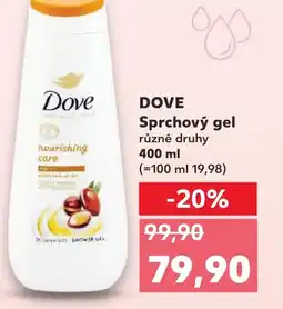 Kaufland DOVE Sprchový gel nabídka