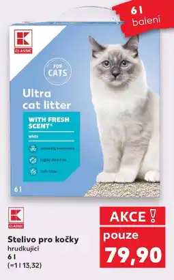 Kaufland Stelivo pro kočky nabídka