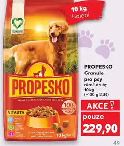 Kaufland PROPESKO Granule pro psy nabídka