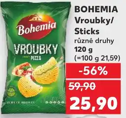 Kaufland BOHEMIA Vroubky/ Sticks nabídka