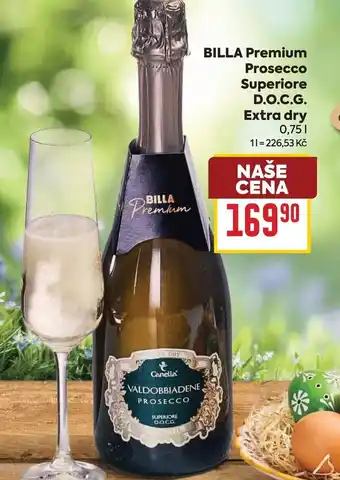 BILLA Premium Prosecco Superiore D.O.C.G. Extra dry