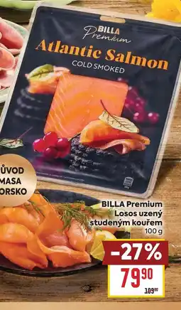 Billa BILLA Premium Losos uzený studeným kouřem nabídka