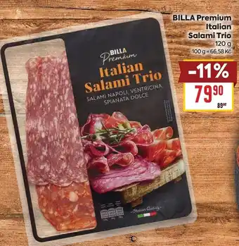 BILLA Premium Italian Salami Trio