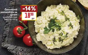 Billa Česneková pomazánka se syrem nabídka