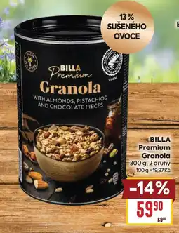 Billa BILLA Premium Granola nabídka