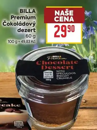 Billa BILLA Premium Čokoládový dezert nabídka