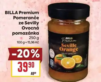 Billa BILLA Premium Pomeranče ze Sevilly Ovocná pomazánka nabídka