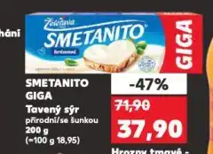 Kaufland Smetanito tavený sýr nabídka
