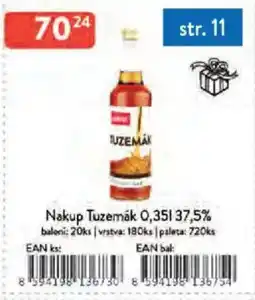 Qanto Nakup Tuzemák 37,5% nabídka