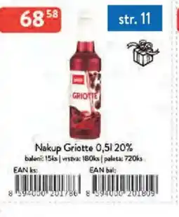 Qanto Nakup Griotte 20% nabídka