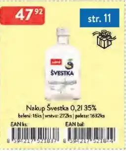 Qanto Nakup Švestka 35% nabídka