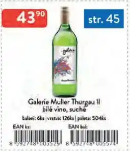 Qanto Galerie Muller Thurgau nabídka