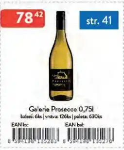 Qanto Galerie Prosecco nabídka