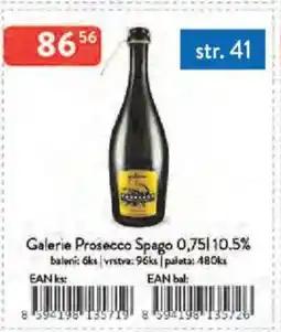 Qanto Galerie Prosecco Spago 10.5% nabídka