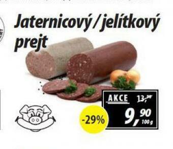 ZEMAN Jelítkový prejt nabídka