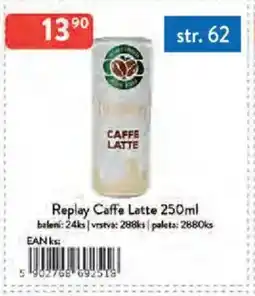 Qanto Replay Caffe Latte nabídka