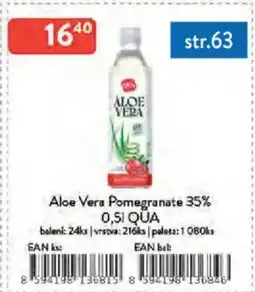 Qanto Aloe Vera Pomegranate 35% nabídka