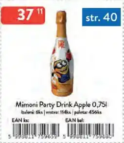 Qanto Mimoni Party Drink Apple nabídka