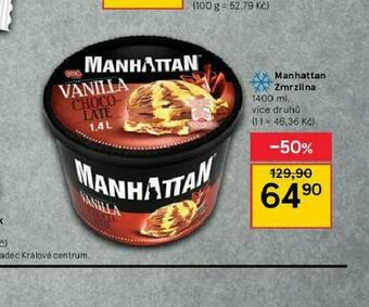Tesco Manhattan zmrzlina nabídka
