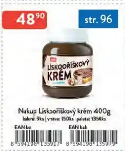 Qanto Nakup Lískooříškový krém nabídka