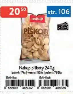 Qanto Nakup piškoty nabídka