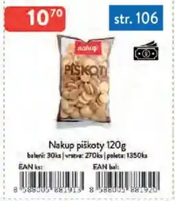 Qanto Nakup piškoty nabídka