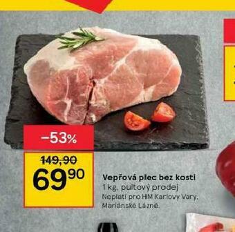 Tesco Vepřová plec bez kosti nabídka